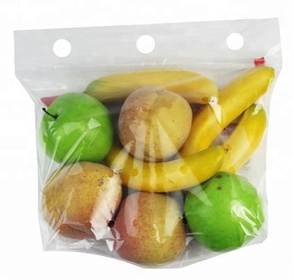 Biologisch afbreekbare Beschermingsfruit en Groente die Duidelijke Plastic Ritssluitingszak verpakken